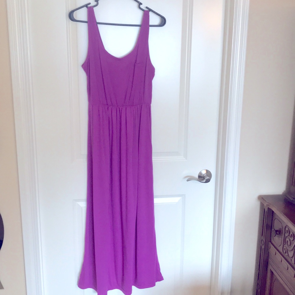 Beautiful Bright Fun Magenta Fuchsia Maxi Dress!
